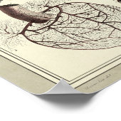 ヴィンテージ1831ハート動脈解剖学プリント ポスター (角)