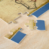 ヴィンテージ1837ハワイマップ-ハワイアン諸島 ジグソーパズル (側面)