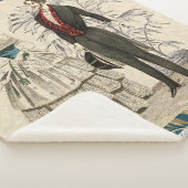 ヴィンテージ1844ビクトリアンの結婚結婚作品 シェルパブランケット (3/4)