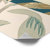 ヴィンテージ1844ビクトリアンの結婚結婚作品 ポスター (角)