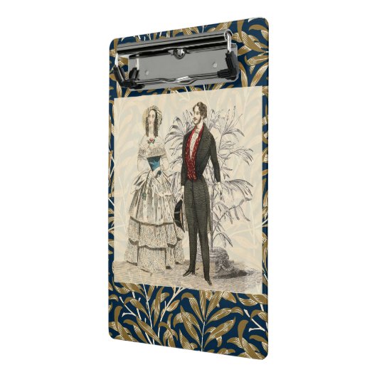 ヴィンテージ1844ビクトリアンの結婚結婚作品 ミニクリップボード (アングル2)