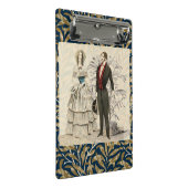 ヴィンテージ1844ビクトリアンの結婚結婚作品 ミニクリップボード (アングル)