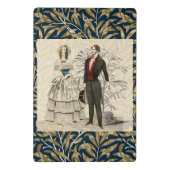 ヴィンテージ1844ビクトリアンの結婚結婚作品 ミニクリップボード (裏面)