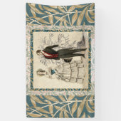 ヴィンテージ1844ビクトリアンの結婚結婚作品 横断幕 (縦)