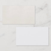 ヴィンテージ1850羊皮紙紙テンプレート 空白の 名刺 (正面/裏面)