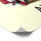 ヴィンテージ1859薬局 ポスター (角)