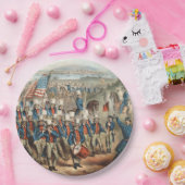 ヴィンテージ1862ヤンキーのボランティアがディクシーに行進 ペーパープレート (パーティー)