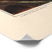 ヴィンテージ1862ヤンキーのボランティアがディクシーに行進 ポスター (角)