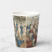 ヴィンテージ1862ヤンキーのボランティアがディクシーに行進 紙コップ (右)