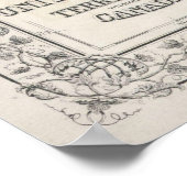 ヴィンテージ1867州の地図統一された ポスター (角)