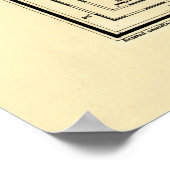 ヴィンテージ1874アフリカの地図アフリカアンティークアフリカプリント ポスター (角)