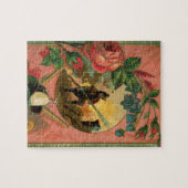 ヴィンテージ1880の消防士のアートワーク ジグソーパズル (横)