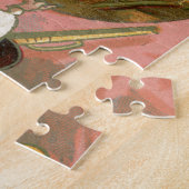 ヴィンテージ1880の消防士の戦闘機カバー ジグソーパズル (側面)