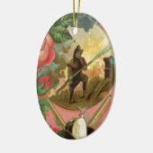 ヴィンテージ1880の消防士の戦闘機カバー セラミックオーナメント (左)