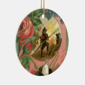 ヴィンテージ1880の消防士の戦闘機カバー セラミックオーナメント (右)