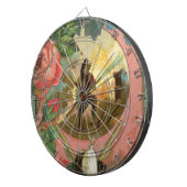 ヴィンテージ1880の消防士の戦闘機カバー ダーツボード (正面右)