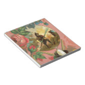 ヴィンテージ1880の消防士の戦闘機カバー ノートパッド (アングル)