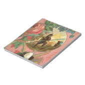 ヴィンテージ1880の消防士の戦闘機カバー ノートパッド (回転)