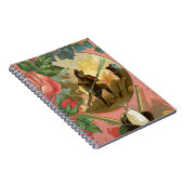 ヴィンテージ1880の消防士の戦闘機カバー ノートブック (右側)