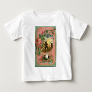 ヴィンテージ1880の消防士の戦闘機カバー ベビーTシャツ