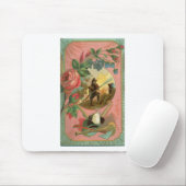 ヴィンテージ1880の消防士の戦闘機カバー マウスパッド (マウス)