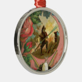 ヴィンテージ1880の消防士の戦闘機カバー メタルオーナメント (右)
