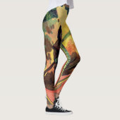 ヴィンテージ1880の消防士の消防士のアートレギンス レギンス (右)