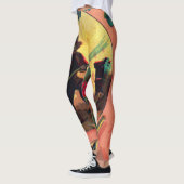 ヴィンテージ1880の消防士の消防士のアートレギンス レギンス (左)