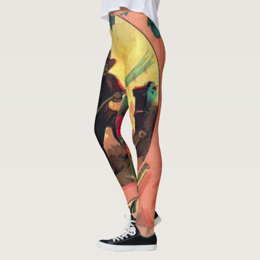 ヴィンテージ1880の消防士の消防士のアートレギンス レギンス (左)