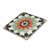 ヴィンテージ1884の装飾用の陶磁器の芸術の星 タイル (側面)