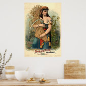 ヴィンテージ1886インディアナ州フェア,インディアナポリス ポスター (キッチン)