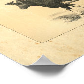 ヴィンテージ1888ゲルンジーカウープリント ポスター (角)