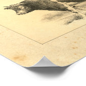 ヴィンテージ1888ゲルンジーブルプリント ポスター (角)