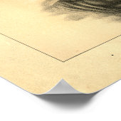 ヴィンテージ1888ショートソンブルプリント ポスター (角)