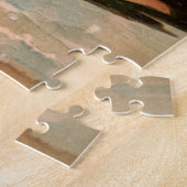 ヴィンテージ1888母と眠るベビー，復元 ジグソーパズル (側面)