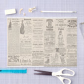 ヴィンテージ1889広告 薄葉紙 (クラフト)