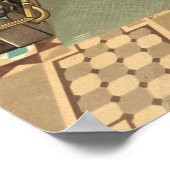 ヴィンテージ1890サロン ポスター (角)