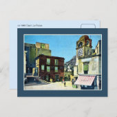 ヴィンテージ1890年代カプリラピアッツァ ポストカード (正面/裏面)