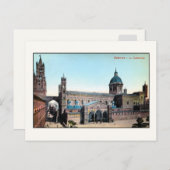 ヴィンテージ1890年代パレルモシチリア大聖堂 ポストカード (正面/裏面)