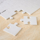 ヴィンテージ1892アジアゾウイラストレーション ジグソーパズル (側面)