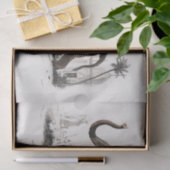 ヴィンテージ1892アジア象のプリントの分離 薄葉紙 (ギフト)