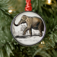 ヴィンテージ1892アジア象クリスマス