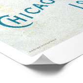 ヴィンテージ1893シカゴワールドフェア・エキスポ ポスター (角)