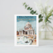 ヴィンテージ1893シカゴワールドフェア・エキスポ ポストカード (スタンド正面)