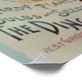 ヴィンテージ1894年ガイドバラ文化 ポスター (角)