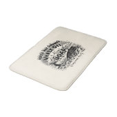 ヴィンテージ1894年ビクトリアン鯨油石鹸 バスマット (アングル)