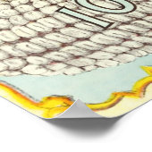 ヴィンテージ1896アイオワコーン広告 ポスター (角)