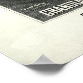 ヴィンテージ1896コーヒー広告 ポスター (角)