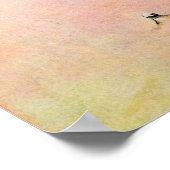 ヴィンテージ1896女性ゴルファープリント ポスター (角)