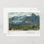 ヴィンテージ1897オベラムメルガウバヴァリアリトォ ポストカード (正面/裏面)